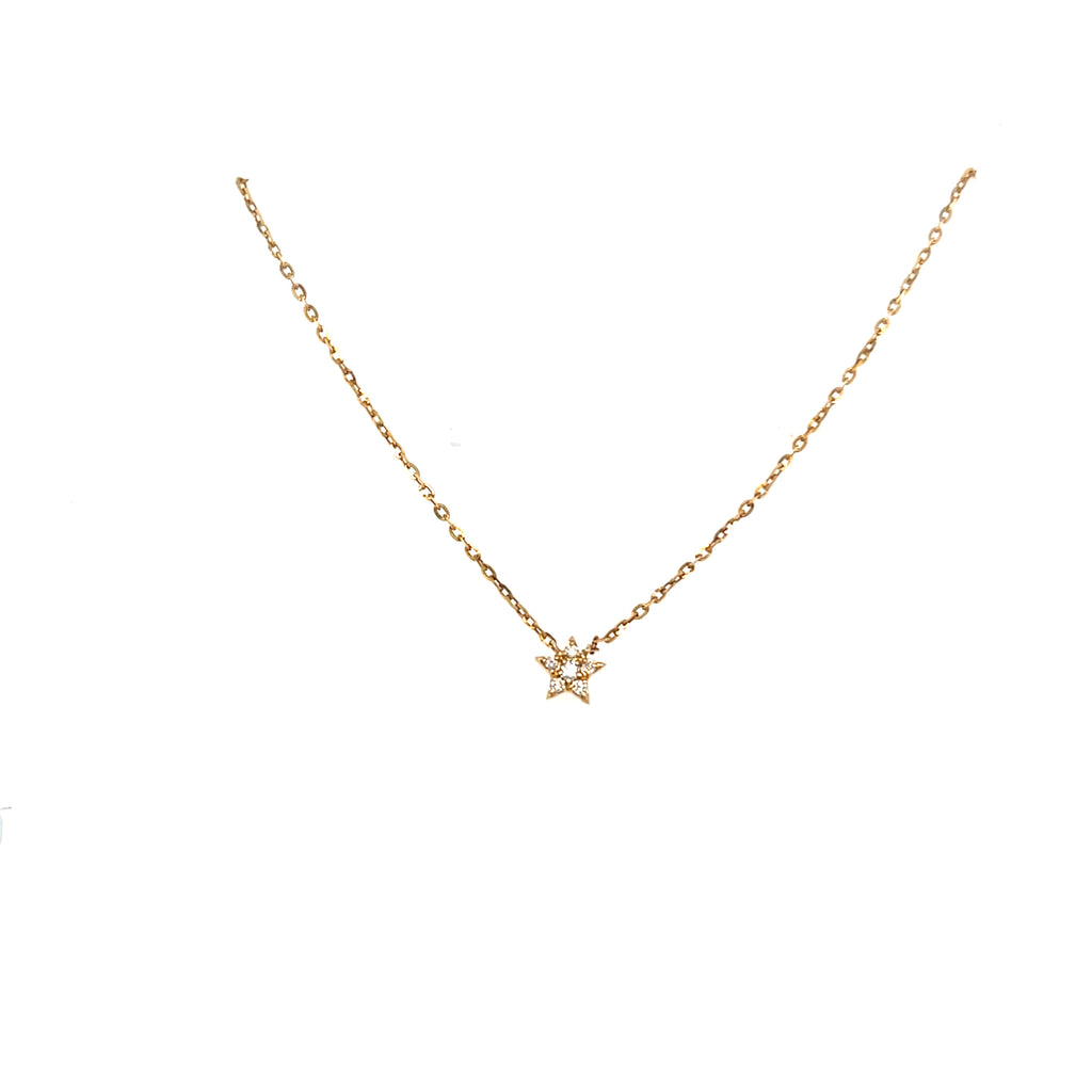 Diamond Star Necklace