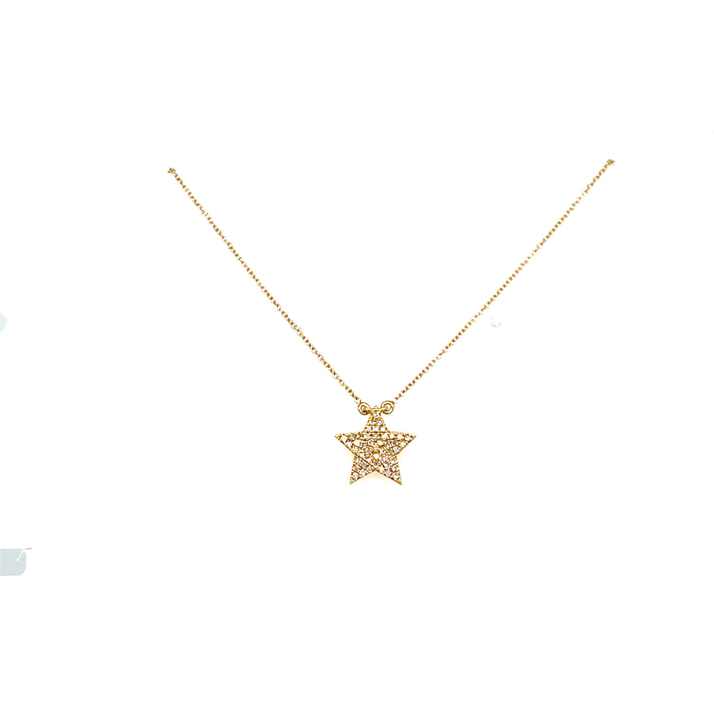 Diamond Star Necklace